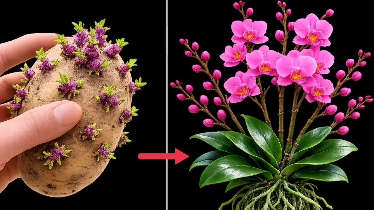 How Potato & Ginger Help Orchids Bloom Repeatedly? - Featured Image