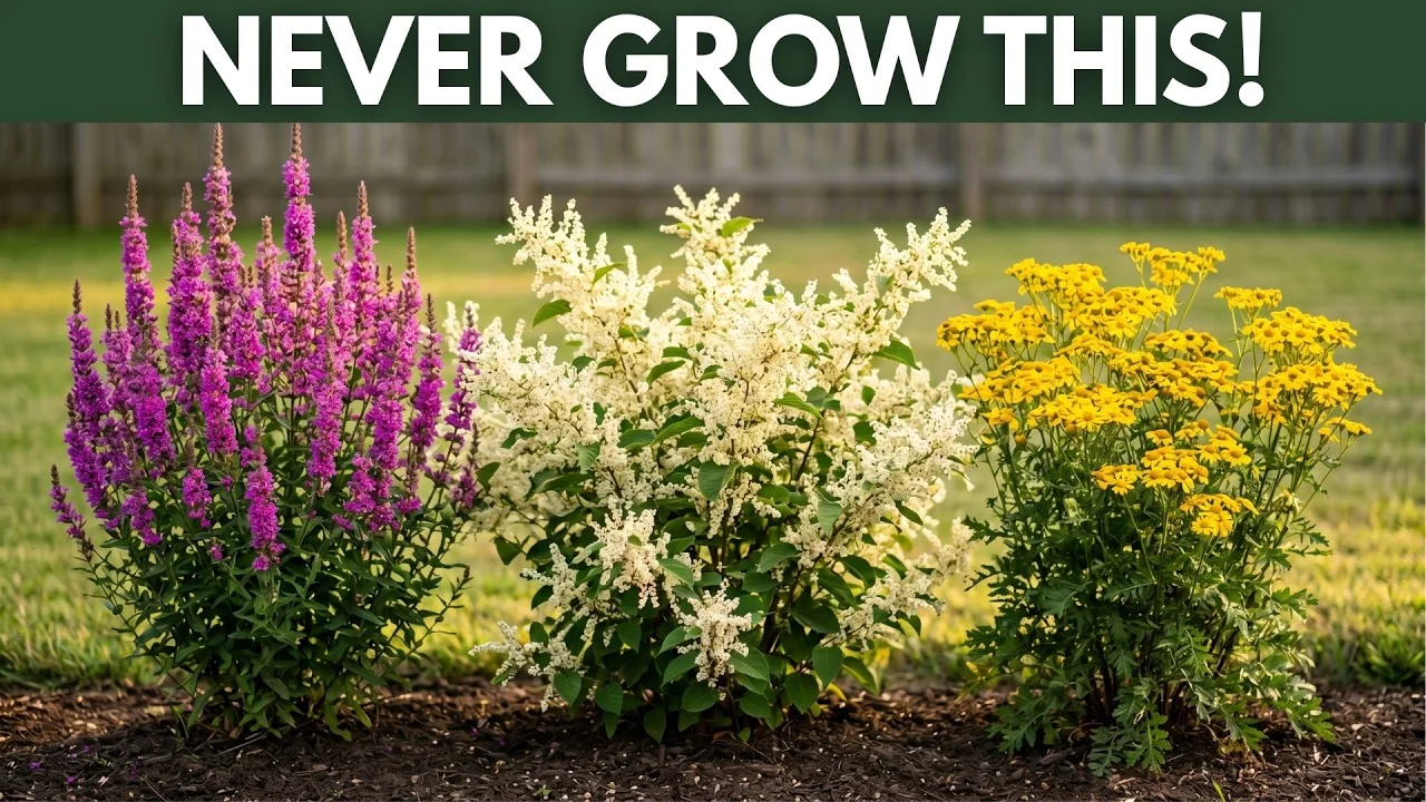 10 Perennials You Must Never Grow in Your Garden - Featured Image