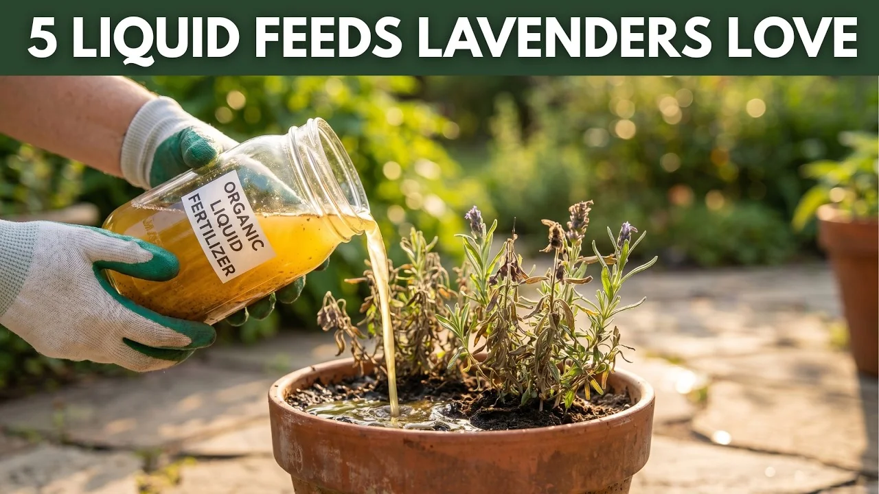 How Dead Lavender Revives: 5 Natural Fertilizers That Work Fast - Featured Image