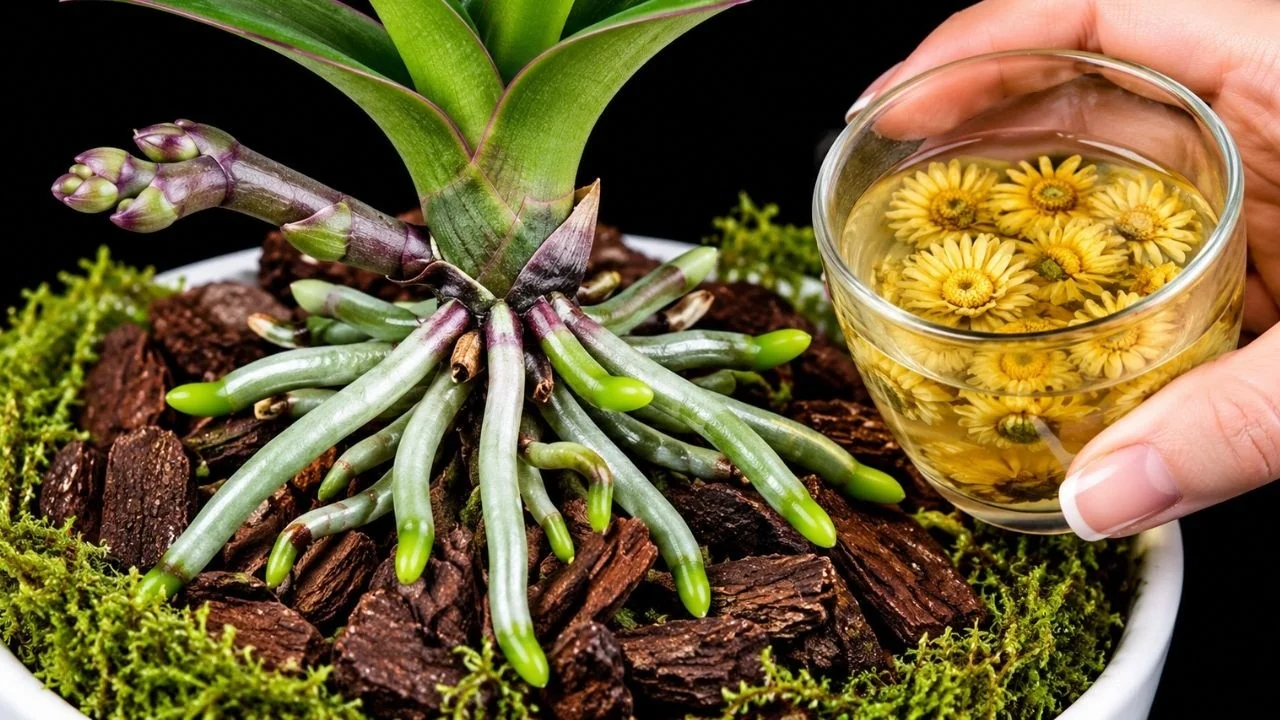 The Kitchen Secret That Boosts Orchid Growth and Blooms - Featured Image