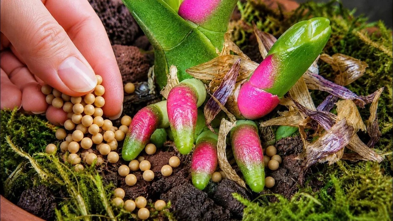 The Simple Trick to Boost Orchid Roots and Year-Round Blooms - Featured Image